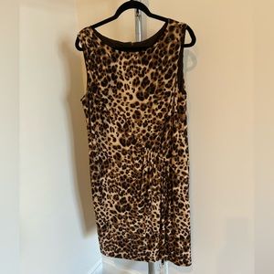 Jones New York Cheetah Print Dress.